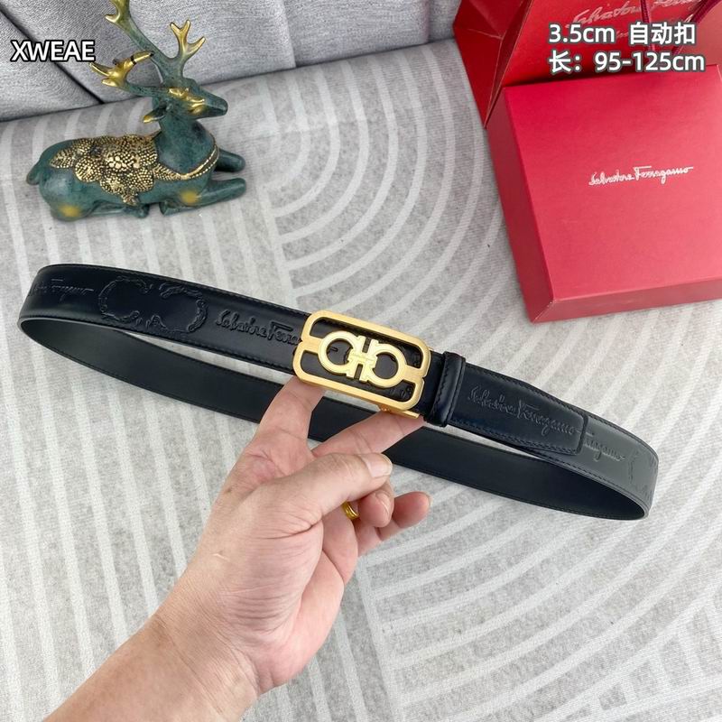 Ferragamo belt 35mmX95-125cm 8L214
